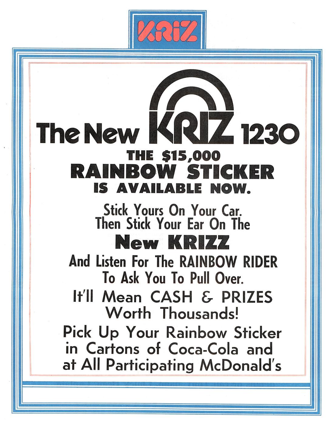 KRIZ 1230 Phoenix Survey 19770226